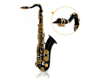 MusicMate Saksofon Tenorowy Bb MM-D125 ObsidianSax - 1588238 - zdjęcie 4